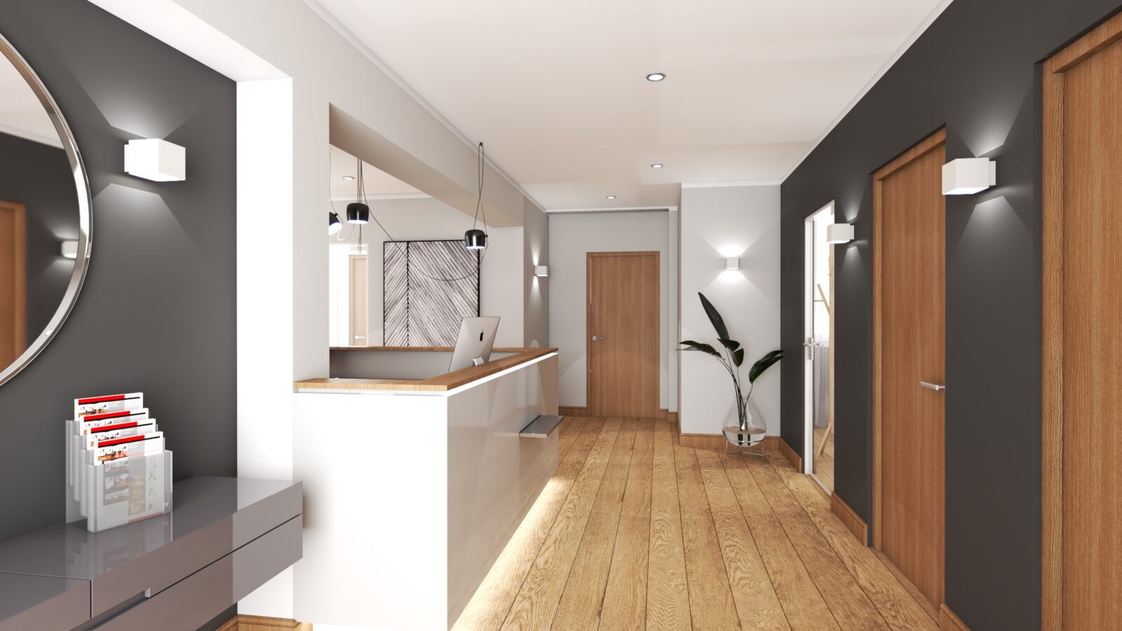 Zahnarztpraxis Interior Design