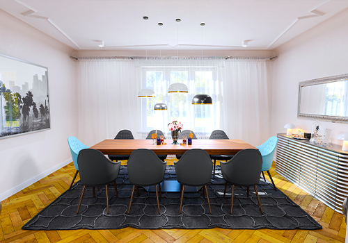 Villa Dahlem Esszimmer