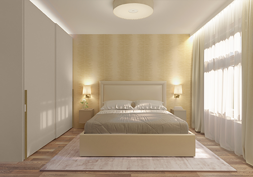 Villa Wannsee Schlafzimmer