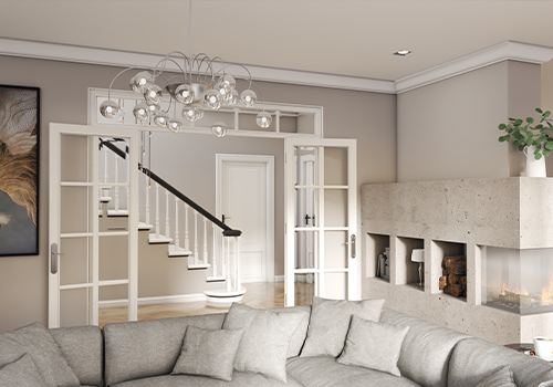 Villa Dahlem Wohnzimmer