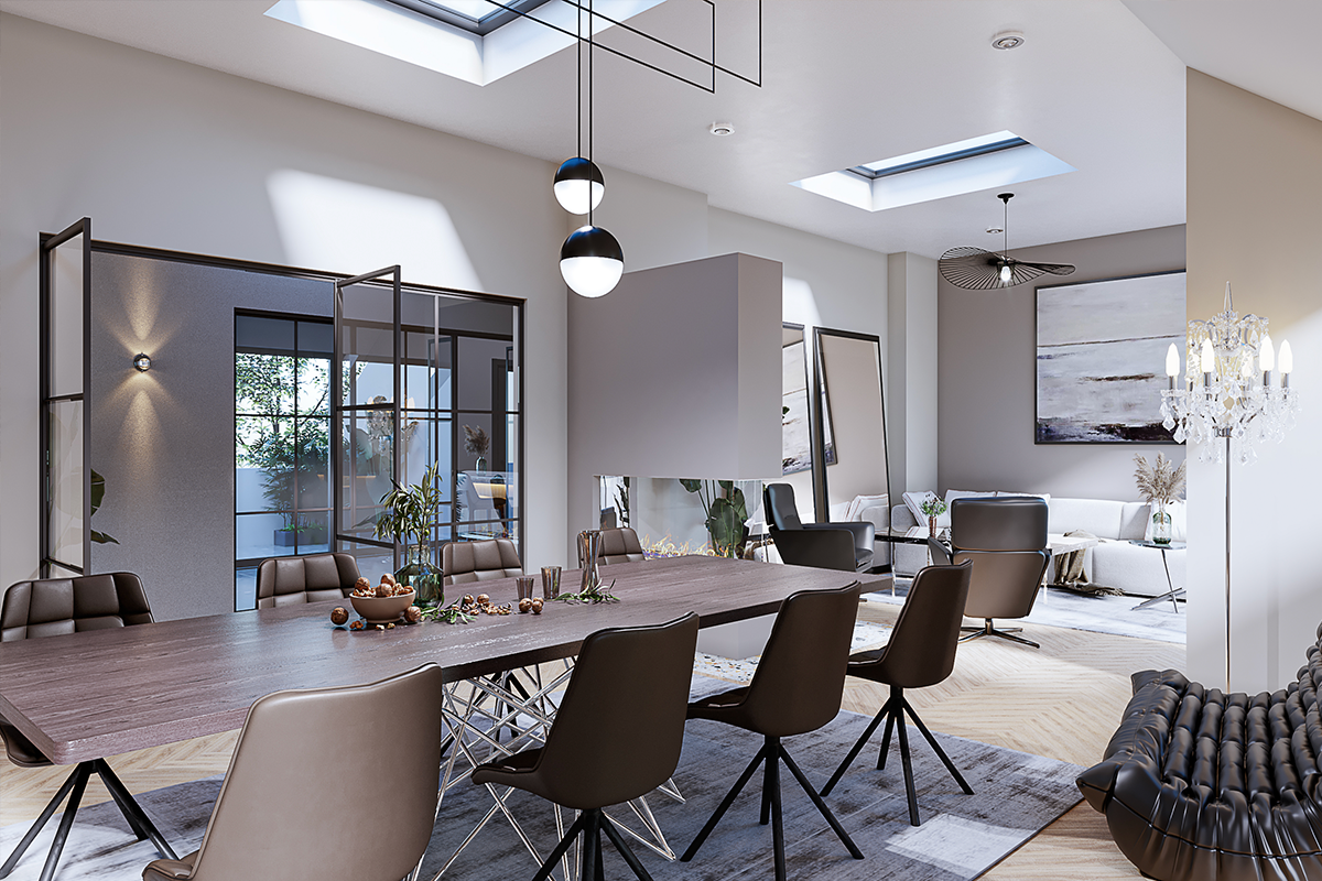 UnbenanntModerne Küche – Stilvolle Planung für Ihr PenthausLux Design Living Astrid Gorella